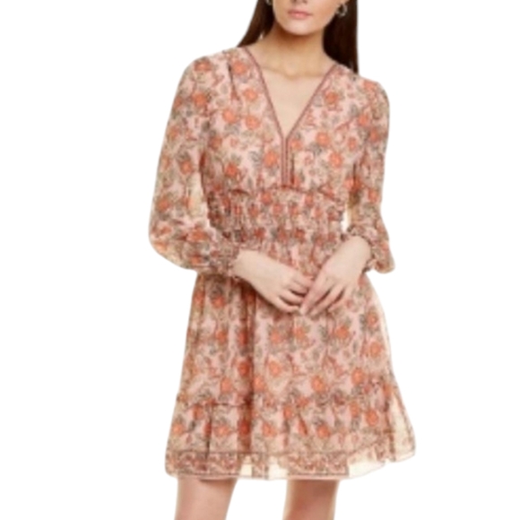 Max Studio Floral Print Dress Size Small - Picture 1 of 7